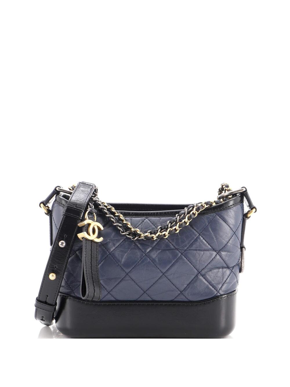 Chanel Gabrielle Hobo Quilted Aged #336138C28B
